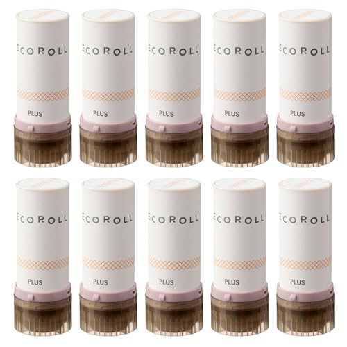 プラス ローラースタンプ デコロール 5mm幅 チェック ペールオレンジ 10個セット IS-605DR 40-192×10 送料無料