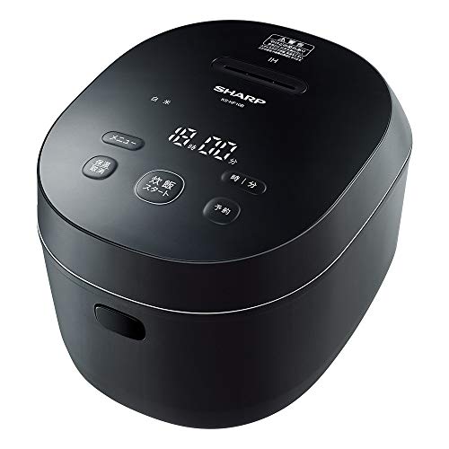 シャープ 炊飯器 5.5合 IH式 PLAINLY 匠の火加減 ブラック KS-HF10B-B 送料無料