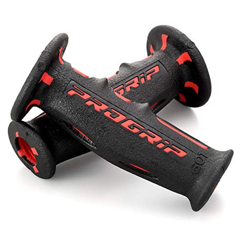 デイトナ(Daytona) PROGRIP(プログリップ) バイク用 グリップ ハンドル径φ22.2用 120mm 耐振ゲル エンド貫通 送料無料