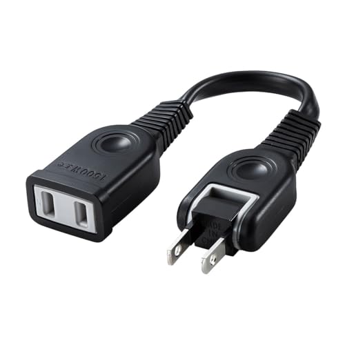 単品ブラック/0.1m/TAP-EX21001BK・Color:ブラックSize:0.1mPatternName:単品・パッケージ個数:1・電源タップや機器の電源延長に便利です。・短い10CmはACアダプタの電源延長に便利です。・0.1、0.3、0.5、1、2、3、5、7、10m 9タイプを用意。用途に合わせて延長できます。・トラッキング火災を予防できる絶縁キャップ付スイングプラグを採用しています。・PSE(電気用品安全法)技術基準適合品 トラッキング対策適用範囲拡大対応(耐トラッキング性試験、グローワイヤ燃焼性試験認可)タップや機器の電源延長に便利。トラッキング火災防止絶縁キャップ付スイングプラグ採用。 ●電源タップや機器の電源延長に便利です。 ●短い10CmはACアダプタの電源延長に便利です。 ●0.1、0.3、0.5、1、2、3、5、7、10m 9タイプを用意。用途に合わせて延長できます。 ●トラッキング火災を予防できる絶縁キャップ付スイングプラグを採用しています。 ●PSE(電気用品安全法)技術基準適合品 トラッキング対策適用範囲拡大対応(耐トラッキング性試験、グローワイヤ燃焼性試験認可) ■定格容量: 15A・125V(1500Wまで) ■適合規格:電気用品安全法(PSE)技術基準適合品 ■差し込み口形状: 2P ■プラグ形状: 2P ■プラグ仕様:スイング式 ■絶縁キャップ:あり ■差込口タイプ:ノーマルタイプ ■差込口数: 1個口 ■電源コード長: 0.1m ■コード色:ブラック ■使用地域:日本国内のみ。日本以外ではご使用いただけません。