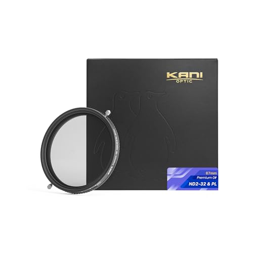 For Special Effects - KANI 67mm 可変NDフィルター ZeroSharpシリーズ ND2-32+PL 減光効果最大5絞り分 多用途フィルター 色再現性 送料無料