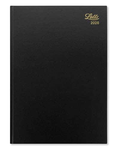 レッツ 手帳 2026年 1月始まり A4 デイリー スタンダード ブラック 26-T11ZBK 正規輸入品 送料無料