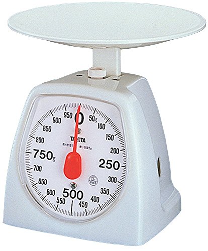 乐天商城 - タニタ tanita クッキングスケール キッチン はかり 料理 アナログ 1kg 5g単位 日本製 ホワイト 1439-OR 送料無料