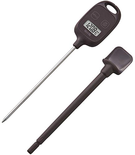 タニタ Tanita 温度計 料理 調理 IPX2 防滴仕様 -50~250度 ブラウン TT-583 BR マグネットつき スティック 送料無料