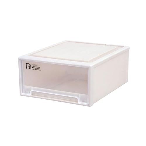 天馬 収納ボックス フィッツケース クローゼット 幅44×奥行53×高さ23cm 収納ケース たわみにくい 衣装..