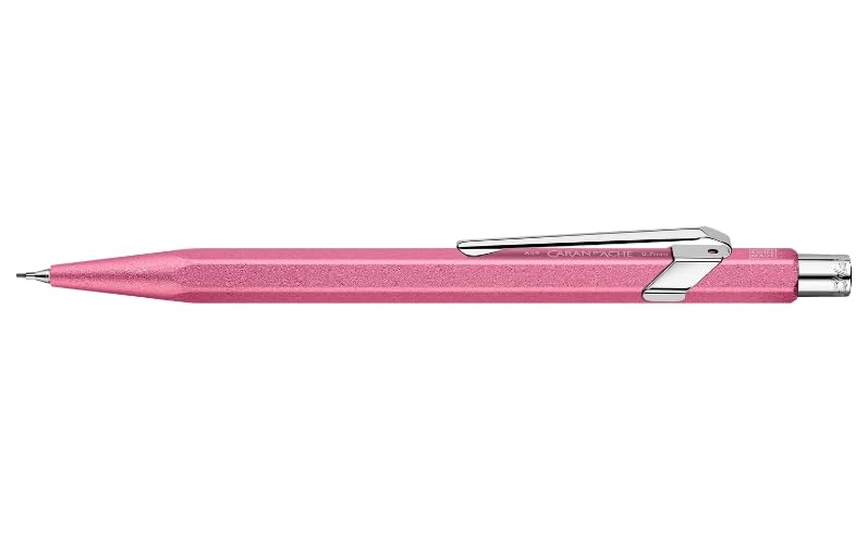 乐天商城 - CARAN D'ACHE カランダッシュ メカニカルペンシル 849 カラーマットX ピンク MF0844-591 0.5mm メタル缶 送料無料