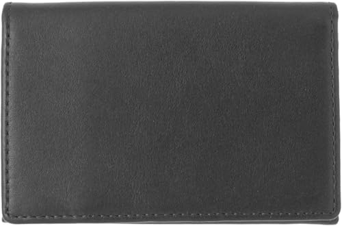 スリップオン(Slip-On) ノワール名刺入れ ブラック B-NSL-2403 本革 シンプル 名刺約30枚収納可能 送料無料