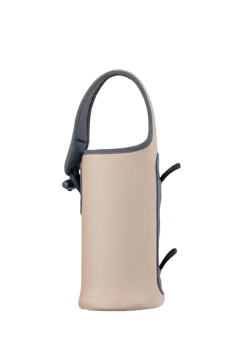 象印マホービン 水筒カバー Sサイズ(360ml用)持ち方3WAY ストレッチ素材 洗濯機洗いOK ステンレスボトルカバー ベージュ M 送料無料