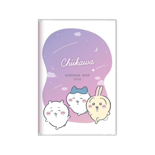 サンスター文具(Sun-Star Stationery) ちいかわ グッズ キャラクター手帳 2026年 月間B7 グラデーション S2 送料無料