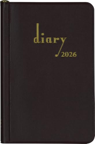 博文館 手帳 2026年 ウィークリー 横線ポケット日記 茶 No.55 (2026年 1月始まり) 送料無料