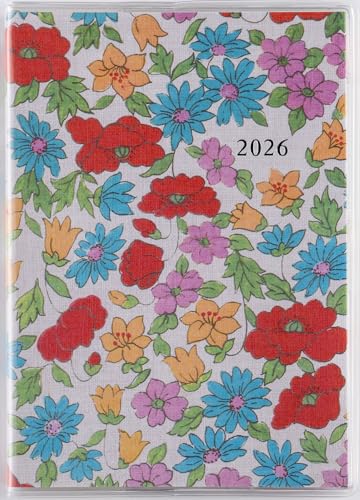 No.257/-/-・Color:No.257・パッケージ個数:1・【商品詳細1】サイズ：幅9.7×高さ13.4cm　　【記入欄】●月間ページ…ブロック式　◇日曜始まり　　【掲載期間】月間ページ：2025年11月1日〜2027年3月31日・【商品詳細2】表紙タイプ：クリアカバー　●刷色：2色刷　●ページ数：96頁　●スペック：ペンホルダー　●付録：年齢早見表 マイカレンダー 方眼メモ 切り取りメモ　●別冊：なし・【月間予定欄：ブロックタイプ】カレンダーと同じ感覚で見ることができ、週ごとの予定が把握しやすいブロックタイプ。1マスが上下段に分かれているので、予定を書き分けるのに便利です。・【本文用紙】文字がにじみにくく、書きやすい用紙を使用。より良い書き心地を実現するために、材料や配合比率、密度のバランスを調整します。鉛筆や水性ボールペン、消せるボールペンなど様々な筆記具に対応できるようテストを重ねます。お客様に最高の一冊を届けるために、すべては紙づくりから始まります。・【毎日使い続けられる丈夫な製本】洗練された加工技術を使って美しい仕上がりを追及。見た目では分■■■持ち運びに便利なコンパクトタイプ■■■ 小さいけれどメモたっぷりな優れもの。