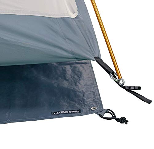 キャプテンスタッグ(CAPTAIN STAG) テント テントシート グランドシート 【テントフロアサイズ240×240cm用】 収納バ 送料無料