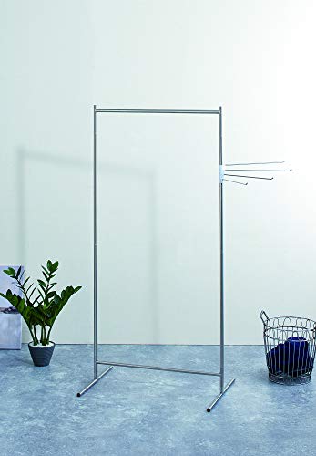 05_PSI-03(幅72×奥行50×高さ150cm)02_オールステンレス/03_PSI-03(幅72×奥行50×高さ150cm)/PSI−03・Color:02_オールステンレスStyle:05_PSI-03(幅72×奥行50×高さ150cm)PatternName:02_ハンガーラック・パッケージ個数:1・隠さなくてもよいシンプルデザイン・組み立てる必要がありますか:要・ちょっとした隙間にも収納可能・原産国:中国・高さ調整可能なタオルハンガー付き付属のタオルハンガーは好きな位置に設置が可能。脚を折りたためば、収納に便利な厚み2cmの極スリムサイズになります。 折りたたみサイズ（約）幅120×奥行2×高さ150cm