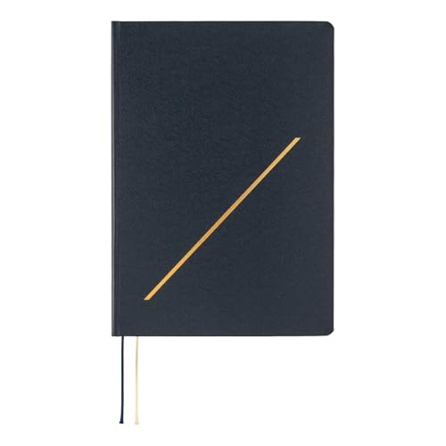 ほぼ日手帳 2026 HON 英語版 Slash(ネイビー) [A5/1日1ページ/1月/月曜はじまり] 送料無料