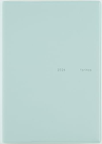 587 torinco5 手帳 高橋書店 2026年版 ライトアクア マンスリー B7判 送料無料
