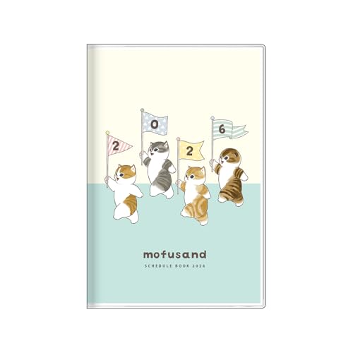 サンスター文具(Sun-Star Stationery) mofusand グッズ キャラクター手帳 2026年 月間B7 なかま S2 送料無料