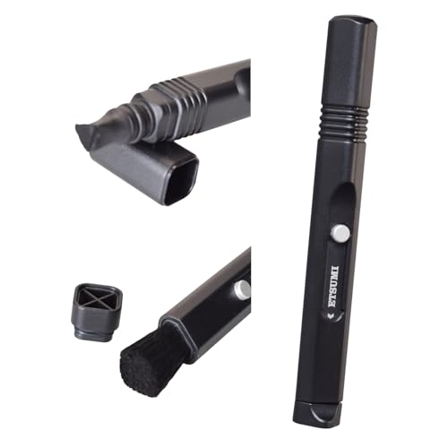 エツミ メンテナンス用品 レンズペン レンズブラシ レンズクリーニングブラシ ＆ ペン VE-536 ...