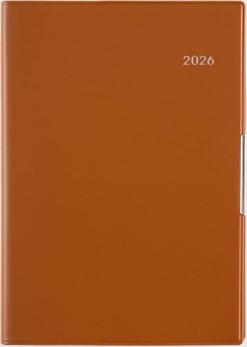 キャラメル(週間レフト)2026年/-/-・Color:キャラメル(週間レフト)2026年・パッケージ個数:1・【商品詳細1】サイズ：幅13.4×高さ18.9cm　　【記入欄】●月間ページ…ブロック式　●週間ページ…レフト式　◇月曜始まり　　【掲載期間】月間ページ：2025年11月1日〜2027年3月31日　週間ページ：2025年12月1日〜2027年1月10日・【商品詳細2】表紙タイプ：皮革調　●刷色：2色刷　●ページ数：192頁　●スペック：ペンホルダー　●付録：年齢早見表 印紙税額一覧表 非常時への備え 方眼メモ　●別冊： 横ケイメモ 方眼メモ 切り取りメモ・【月間予定欄：ブロックタイプ】カレンダーのような感覚で使え、週ごとの予定が把握しやすいブロック式。左端にはメモスペース、右下には前次月のカレンダーが付いています。　　(BR)【週間予定欄：レフト式?】左ページは1週間分のスケジュール欄、右ページはグリッドメモ。スケジュール欄にはタイム目盛りも付いていて、予定をしっかり管理できます。・【本文用紙】文字がにじみにくく、書きやすい用紙を使用。より良い書き心地■■■手帳ヘビーユーザーのあなたへ■■■ 手帳を開くことの多い方にもうれしい、補強も兼ねたヘリ留め金具付きのカバーデザイン。記入欄の広さと携帯性を兼ね備えた一冊です。