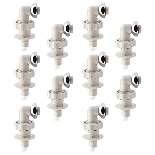 ガオナ(Gaona) GAONA これエエやん 洗濯機用ニップル 10個 ワンタッチ GA-LB025 送料無料