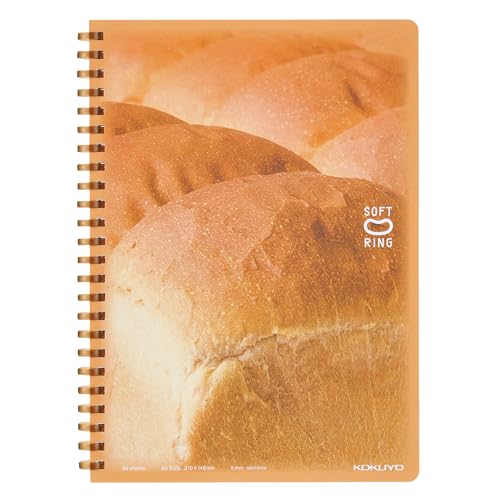 樂天商城 - コクヨ ソフトリング ノート 10周年記念 やわらかベーカリー A5 5mm方眼 食パン ス-SV338S5-L1-3 送料無料