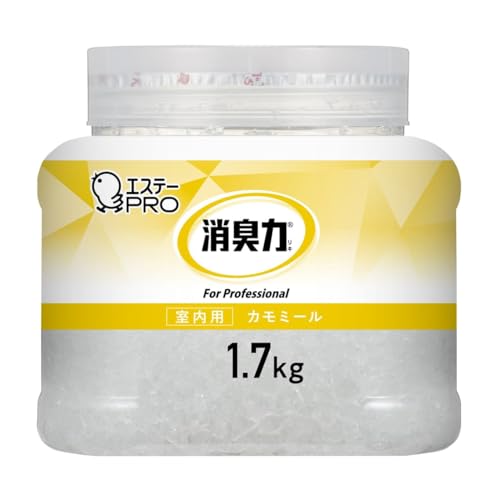 消臭力 業務用 クラッシュゲルタイプ 室内用 本体 カモミール1.7kg サニティー 部屋 部屋用 消臭剤 消臭 芳香剤 業務用消臭剤 送料無料