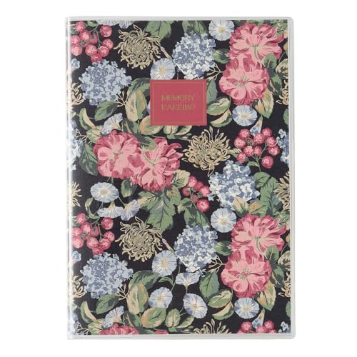 7764 ペイジェムメモリー 家計簿(ローラアシュレイ)日付なしA5(フルーティーモーニング) 送料無料