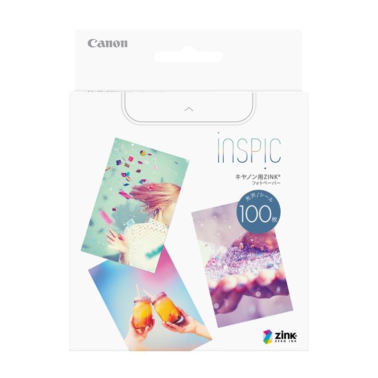 乐天商城 - キヤノン Canon スマホプリンター用 ZINKフォトペーパー 100枚入り 送料無料