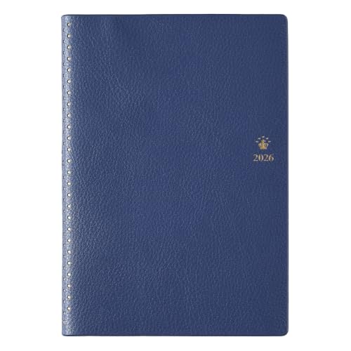 2250 王様のブランチ×ペイジェムウィークリーB6-iブロック月曜(ミッドナイトネイビー) 送料無料