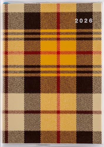 No.372/-/-・Color:No.372・パッケージ個数:1・【商品詳細1】サイズ：幅9.7×高さ13.4cm　　【記入欄】●月間ページ…ブロック式　◇日曜始まり　　【掲載期間】月間ページ：2025年12月1日〜2027年3月31日・【商品詳細2】表紙タイプ：クリアカバー　●刷色：3色刷　●ページ数：96頁　●スペック：ペンホルダー　●付録：年齢早見表 マイカレンダー 非常時への備え アドレスメモ 切り取りメモ　●別冊：なし・【月間予定欄：ブロックタイプ】シンプルで使いやすいブロック式。 各月ごとに横ケイメモが2ページ付いているので、月間ページに書ききれなくても安心。・【本文用紙】文字がにじみにくく、書きやすい用紙を使用。より良い書き心地を実現するために、材料や配合比率、密度のバランスを調整します。鉛筆や水性ボールペン、消せるボールペンなど様々な筆記具に対応できるようテストを重ねます。お客様に最高の一冊を届けるために、すべては紙づくりから始まります。・【毎日使い続けられる丈夫な製本】洗練された加工技術を使って美しい仕上がりを追及。見た目では分からないほ■■■持っていてかわいいチェック柄■■■ クレールシリーズで一番コンパクトなサイズ。カバンの中でも邪魔にならず持ち歩けます。