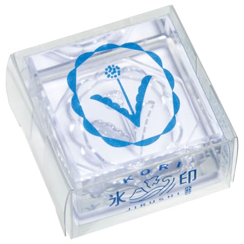 樂天商城 - キングジム スタンプ 透明スタンプ 氷印 大サイズ ブローチ CLSA33-006 送料無料