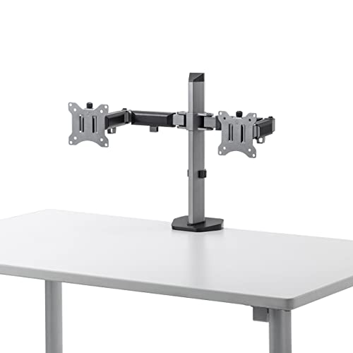 サンワサプライ 水平液晶モニターアーム CR-LA2002 グレー 送料無料