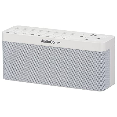 オーム電機 AudioComm ネイチャーサウンド付Bluetoothスピーカー 睡眠導入マシン 睡眠誘導マシン BGM 自然音 環境音 送料無料
