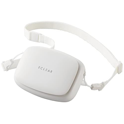 【2022年モデル】エレコム USB扇風機 エクリア flow flow 充電式 ハンズフリー 3way (首掛け・スタンド・クリップ) 送料無料