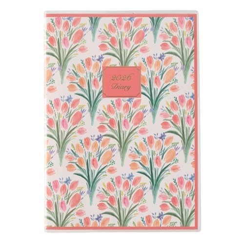 能率 ペイジェム 日記 2026年 A5 メモリー リュミエール チューリップ 8623 (2026年 1月始まり) 送料無料