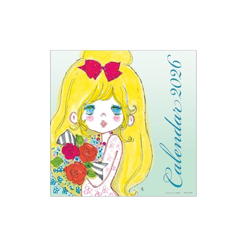 サンスター文具 水森亜土 2026年 カレンダー 壁掛け 水森亜土 S8521433 送料無料