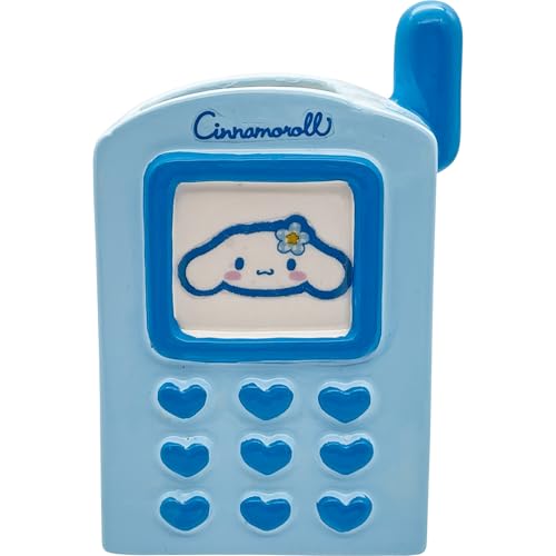 산리오 (SANRIO) [ 카오하나 시나모롤 ] 가라케형 펜 세워 약폭 7×5×11cm 펜 스탠드 캐릭터즈 문 송료 무료