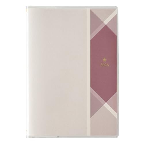 2251 王様のブランチ×ペイジェムウィークリーB6-i方眼メモ月曜(ローズグレー) 送料無料