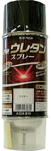 サンデーペイント 2液ウレタンスプレー 320mL ツヤケシクロ 送料無料
