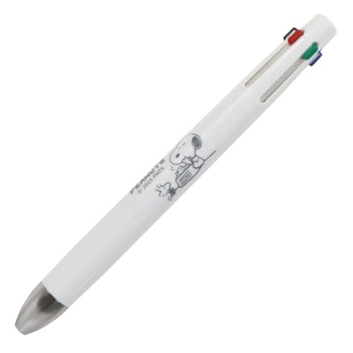 乐天商城 - ビーエスエス スヌーピー 多機能ペン ブレン4+S 05mm ホワイト ES538WH 送料無料