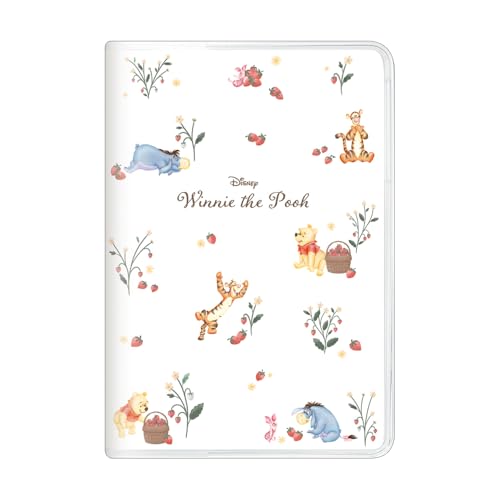 カミオジャパン ディズニー くまのプーさん 手帳 2026年 B6 マンスリー いちごとおはな 306332 (2025年 10月始まり 送料無料の商品画像