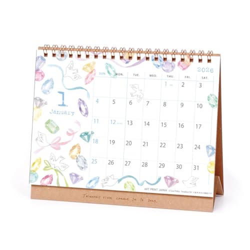 2026年カレンダー いわぶちさちこ(卓上) 送料無料