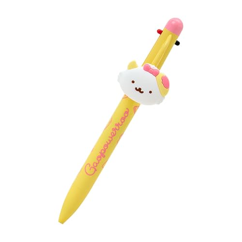 樂天商城 - サンリオ(SANRIO) 3色ボールペン（オムライス） がおぱわるぅ ABS樹脂・PVC 油性 ボール径:0.7mm インク色:黒・赤・ 送料無料