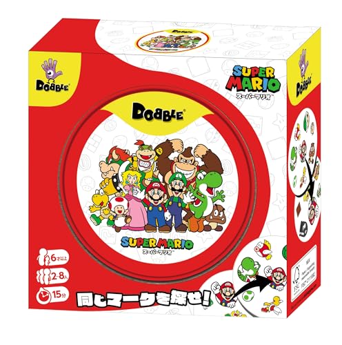 戰爭遊戲 - ドブル スーパーマリオ (2-8人用 15分 6才以上向け) 送料無料