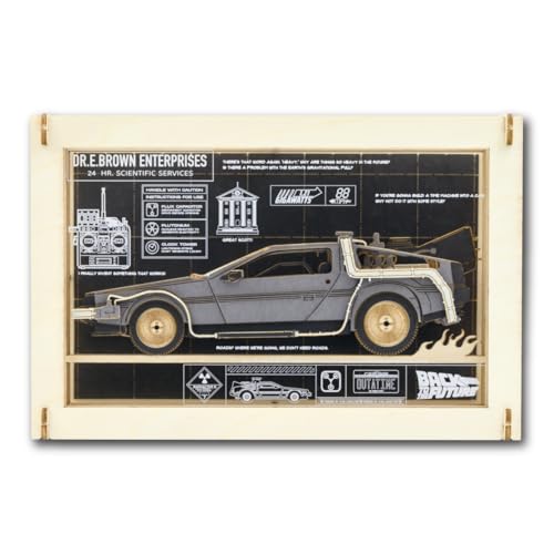 Cooking Toys - エンスカイ バック・トゥ・ザ・フューチャー PT−WL37 ペーパーシアター H100×W152×D42mm 紙 送料無料
