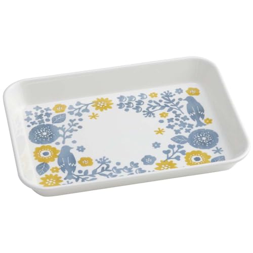 花鳥/L/MTSI5 -A・Color:花鳥Size:L・パッケージ個数:1・サイズ:幅22.2×奥行16.2×高さ2.9cm・素材・材質:メラミン樹脂 / 中国製・軽くて丈夫なメラミン製食器・食器としてはもちろん、指輪やピアスなどアクセサリー置き、小物置きプレートとして・直火、電子レンジ、オーブンでは使用できません軽くて丈夫なメラミン製のシステム食器 食器としてはもちろん、指輪やピアスなどアクセサリー置き、小物置きプレートとしても便利 直火・電子レンジ・オーブンは使用できません 別売りの同シリーズのサイズ違いの商品と重ねられます(MTSI3・MTSI4・MTSI5)