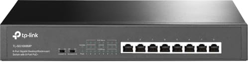 7.) 8*PoE+ 153W8ポート/アンマネージ/TL-SG1008MP・Style:7.) 8*PoE+ 153WPatternName:単品・パッケージ個数:1・[特徴] ギガ8ポート PoE+給電可能。各ポート最大30Wまで、合計126Wまで 給電可能。・[高い互換性] IEEE 802.3af/at 互換性あり。・[省エネ] 効率的かつ革新的な省エネ技術により従来より75%の省電力・[さしたらそのまま] プラグ&プレイ対応。有線LANケーブルを繋げるだけで使える。・[長期] 5年新商品 TL-SG1008MP