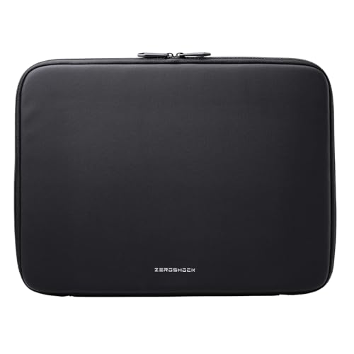 エレコム PC用インナーバッグ ZEROSHOCK 合皮 スリムタイプ 横型 15インチ ブラック ZSB-IBTHL15BK 送料無料