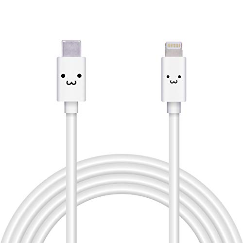 ホワイトフェイス/2.0m/MPA-FCLY20WF・Color:ホワイトフェイス・パッケージ個数:1・Lightningコネクタを搭載したiPhone・iPod・iPadと、USB-Cポートを搭載したパソコンを接続し、充電・データ転送ができるUSB-C to Lightningケーブルです。・USB Power Deliveryに対応し最大20V 3A(60W)の大電流を送電可能で、iPhoneの高速充電に対応しています。・※USB-C搭載iPadの充電には対応しておりません。USB-C搭載iPadからLightning搭載端末への給電は可能です。・対応したUSB-Cポート付きの充電器と接続することで、家庭用コンセントから充電可能です。【 仕様 】 ■ コネクタ形状1:Lightningコネクター(オス) ■ コネクタ形状2:USB-C(TM)コネクター(オス) ■ 長さ:2.0m ※コネクター含まず ■ 使用目的・用途:USB-C(TM)端子を持つパソコン及び充電器とLightningコネクターを搭載したiPhone iPad iPodを接続し、充電・データ転送が可能です。 ■ 対応機種(iPhone):iPhone 13 Pro Max iPhone 13 Pro iPhone 13 iPhone 13 mini iPhone 13 Pro Max iPhone 13 Pro iPhone 13 iPhone 13 mini iPhone 12 Pro Max iPhone 12 Pro iPhone 12 iPhone 12 mini ■ 対応機種(iPhone):iPhone SE(2nd generation) iPhone 11 Pro Max iPhone 11 Pro iPhone 11 iPhone XS Max iPhone XS iPhone XR iPhone X iPhone 8 Plus iPhone 8 iPhone 7 Plus iPhone 7 iPhone SE iPhone 6s Plus iPhone 6s iPhone6 Plus iPhone 6 iPhone 5s ■ 対応機種(iPad):iPad Pro 10.5-inch iPad Pro 12.9-inch (2nd generation) iPad Pro 9.7-inch iPad Pro 12.9-inch (1st generation) iPad Air (3rd generation) iPad Air 2 iPad Air ■ 対応機種(iPad):iPad mini (5th generation) iPad mini 4 iPad mini 3 iPad mini 2 iPad (9th generation) iPad (8th generation) iPad (7th generation) iPad (6th generation) iPad (5th generation) ■ 対応機種(iPod):iPod touch(7th generation) iPod touch(6th generation) ■ 対応機種(その他):AirPods(第1世代)、AirPods(第2世代)、AirPods(第3世代)、AirPods Pro、AirPods Max ■ パッケージ:PET折り箱 ■ カラー:ホワイトフェイス ■ 期間:1年 ■ その他:※iPhone8以降に発売されたUSB Power Delivery対応機種とUSB Power Delivery規格に対応した充電器を使用した場合、高速充電が可能。※iPadはUSB Power Delivery対応またはThunderbolt対応のUSB-C(TM)端子を持つパソコンの場合充電が可能。 ■ 環境配慮事項:EU RoHS指令準拠(10物質) 【 説明 】 ■ Lightningコネクタを搭載したiPhone・iPod・iPadと、USB-Cポートを搭載したパソコンを接続し、充電・データ転送ができるUSB-C to Lightningケーブルです。 ■ USB Power Deliveryに対応し最大20V 3A(60W)の大電流を送電可能で、iPhoneの高速充電に対応しています。 ※ USB-C搭載iPadの充電には対応しておりません。USB-C搭載iPadからLightning搭載端末への給電は可能です。 ■ 対応したUSB-Cポート付きの充電器と接続することで、家庭用コンセントから充電可能です。 ※ USB Power DeliveryまたはThunderboltに対応したUSB-Cポート付きのパソコン・充電器の場合に高速充電が可能です。 ■ 取り回しがしやすいやわらかケーブルを採用しています。 ■ コネクタ部分に表情がついており、ユニークにケーブルを彩ります。 ■ 機器への接続がしやすいスリムタイプコネクタを採用しています。 ※ スリムタイプコネクタ[9.6×6.0(mm)]を採用していますが、万が一ケースなどが干渉し挿入しにくい場合は、ケースなどを外してご使用ください。 ■ サビなどに強く、信号劣化を抑える金メッキピンを採用しています。 ■ Appleの正規ライセンス「Made for iPhone/iPad/iPod」を取得した安心して使用できる製品です。 安定したデータ通信が可能で、iOSを最新版にアップデートしても引き続き使用できます。 ■ EUの「RoHS指令(電気・電子機器に対する特定有害物質の使用制限)」に準拠(10物質)した、環境にやさしい製品です。 ■ ゴミの少ない簡易パッケージです。 【商品に関するお問い合わせ】 エレコム総合インフォメーションセンター TEL. 0570-084-465 FAX. 0570-050-012 受付時間 / 10:00~19:00 年中無休