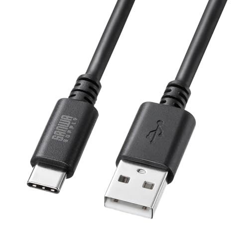 サンワサプライ USB 2.0 Type-Cケーブル（C-A・3m・ブラック） KU-CA30BK 送料無料