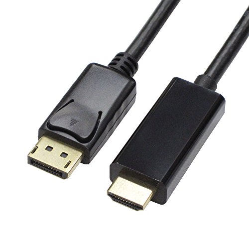 アクティブケーブル [ 2m ] AMC-DPHD20ブラック/Pack of 1/AMC-DPHD20・Size:Pack of 1Style:アクティブケーブル [ 2m ] AMC-DPHD20・パッケージ個数:1・ソースデバイス (出力) 側: DisplayPort オス・シンクデバイス (入力) 側: HDMI オス (タイプA 19ピン)・ケーブル長: 約2m・カラー: ブラック・RoHS指令準拠最大で4K UHD (4K(2160p)、3840×2160) / 60Hzの高解像度に対応します。 信号の変換を行うアクティブタイプの変換ケーブルです。デュアルモード非対応環境に最適です。 DisplayPortコネクタはラッチ付きで、ケーブルをしっかり固定できます。 ツイストペアケーブルと3重シールドでノイズを軽減します。 耐久性が高く、また信号劣化を防ぐ金メッキピン / 金メッキコネクタを採用しました。 ご注意 HDMI出力をDisplayPortに変換はできません。 製品は汎用品であり、全ての組み合わせにおいて動作をするものではありません。